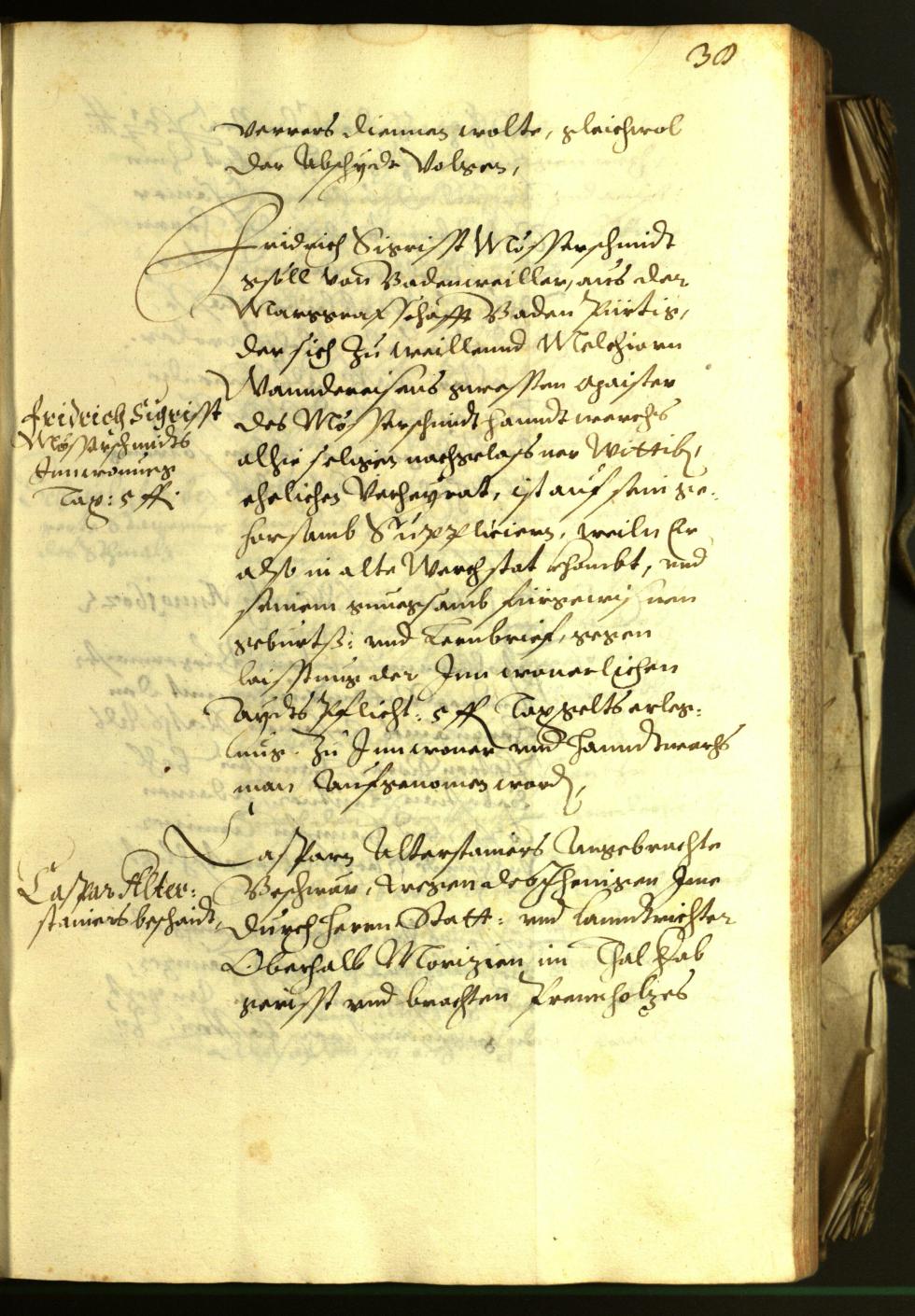 Stadtarchiv Bozen - BOhisto Ratsprotokoll 1602 