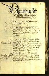 Stadtarchiv Bozen - BOhisto Ratsprotokoll 1602 - 