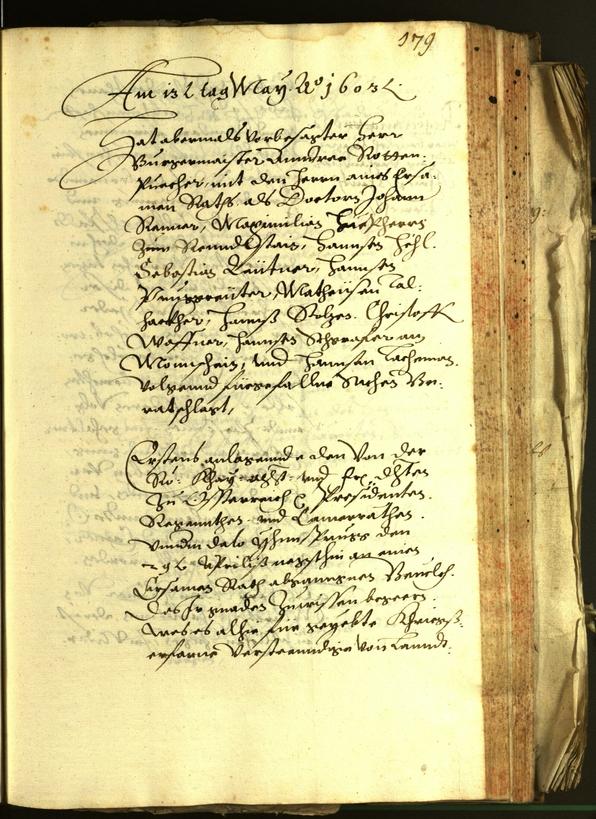 Civic Archives of Bozen-Bolzano - BOhisto Minutes of the council 1603 