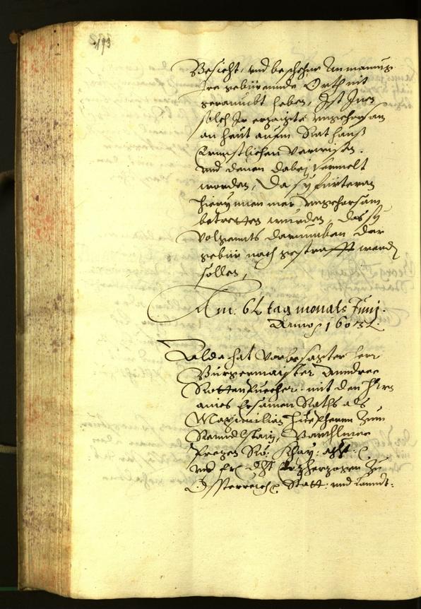 Archivio Storico della Città di Bolzano - BOhisto protocollo consiliare 1603 