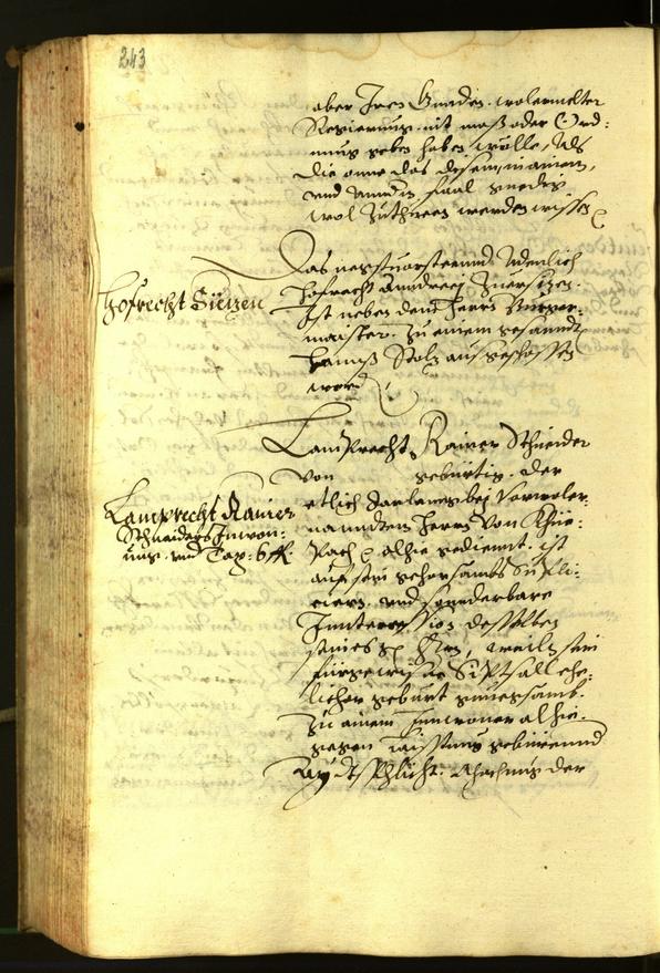 Archivio Storico della Città di Bolzano - BOhisto protocollo consiliare 1603 