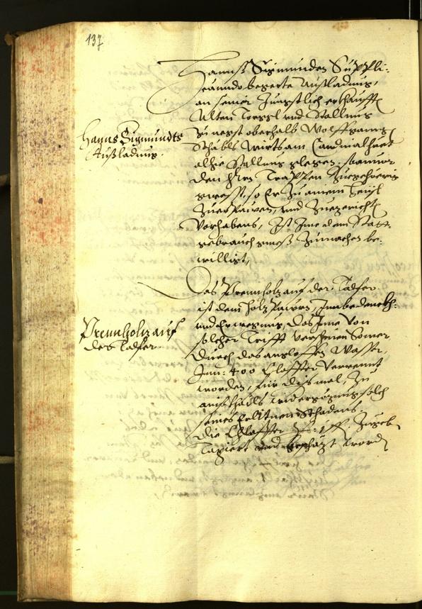 Stadtarchiv Bozen - BOhisto Ratsprotokoll 1603 