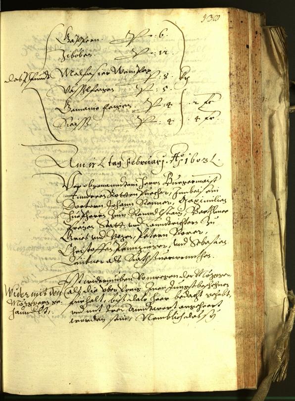 Civic Archives of Bozen-Bolzano - BOhisto Minutes of the council 1603 