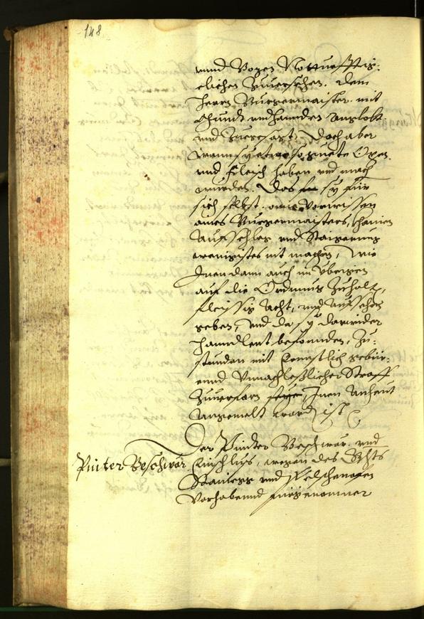 Stadtarchiv Bozen - BOhisto Ratsprotokoll 1603 