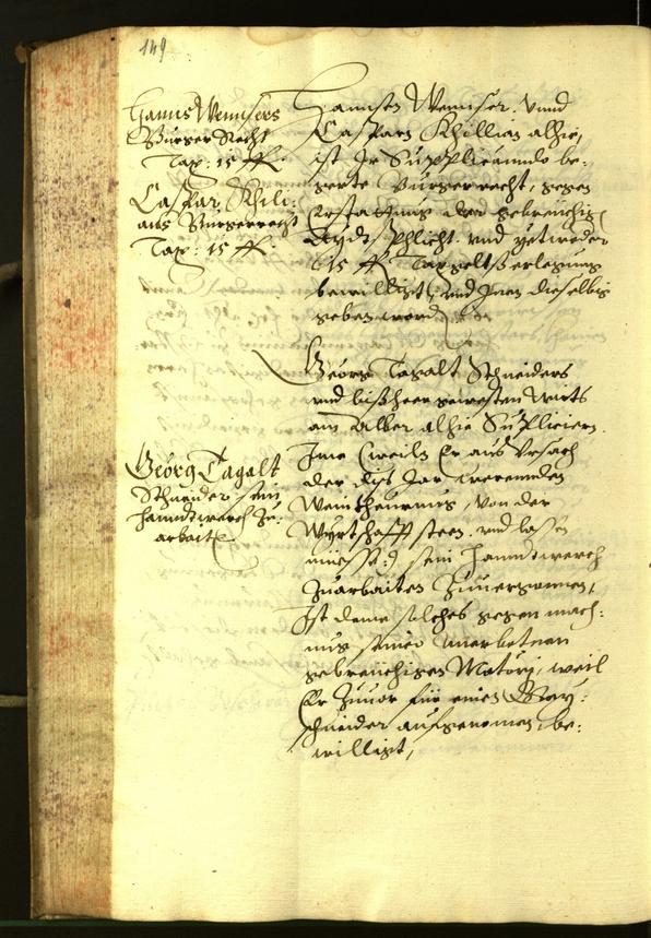 Civic Archives of Bozen-Bolzano - BOhisto Minutes of the council 1603 