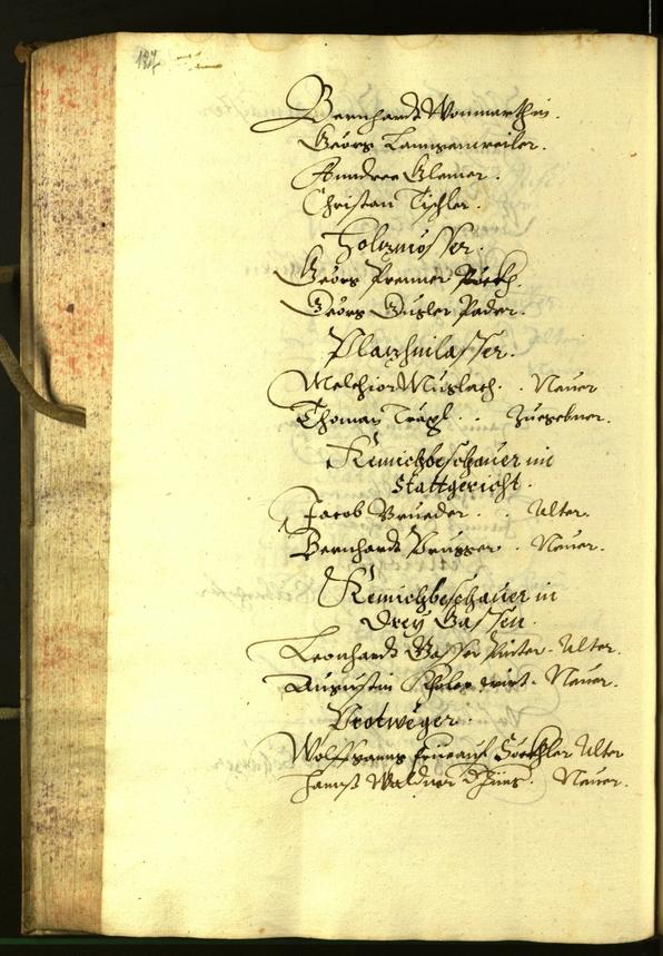 Civic Archives of Bozen-Bolzano - BOhisto Minutes of the council 1603 