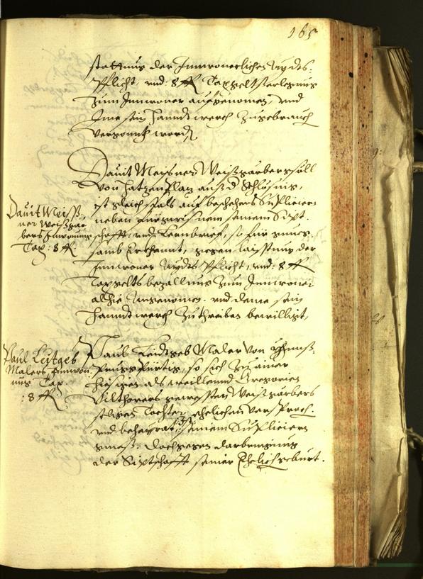 Archivio Storico della Città di Bolzano - BOhisto protocollo consiliare 1603 