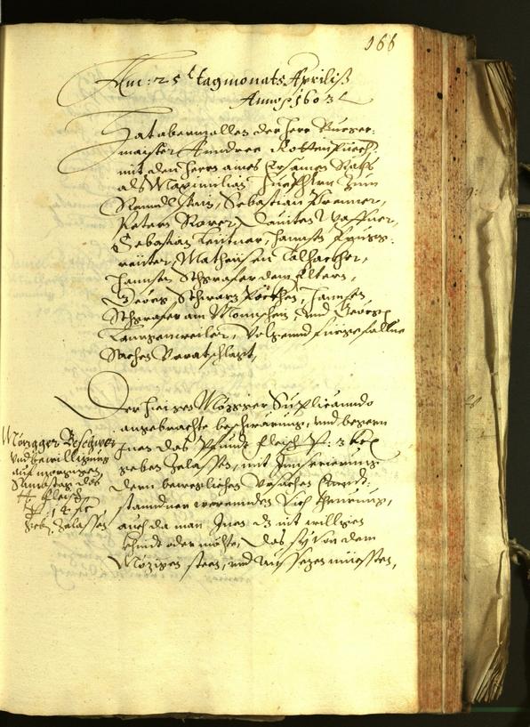 Archivio Storico della Città di Bolzano - BOhisto protocollo consiliare 1603 