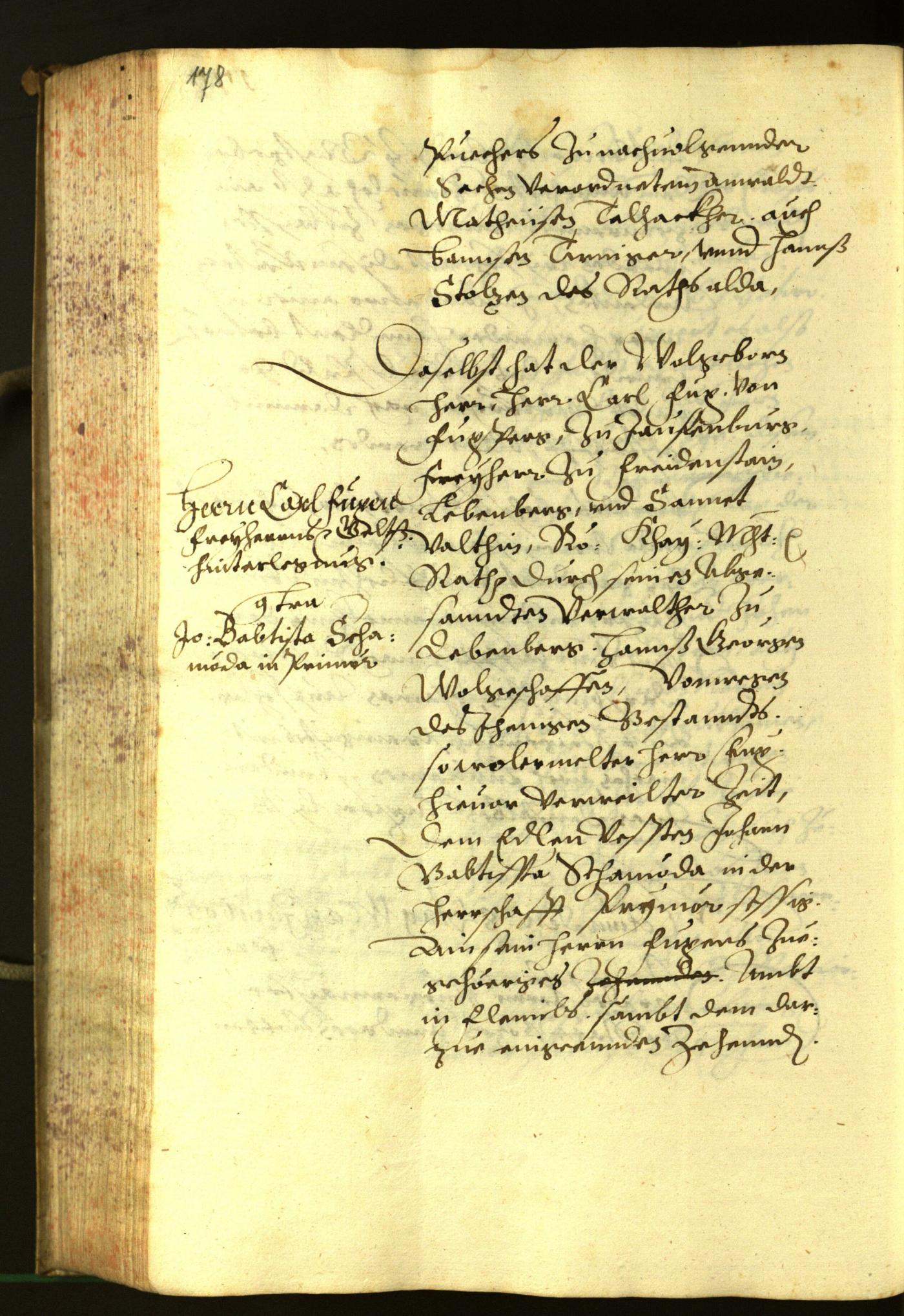 Stadtarchiv Bozen - BOhisto Ratsprotokoll 1603 