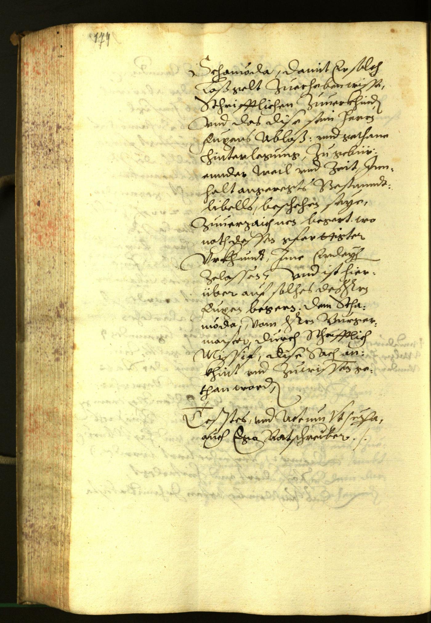 Stadtarchiv Bozen - BOhisto Ratsprotokoll 1603 