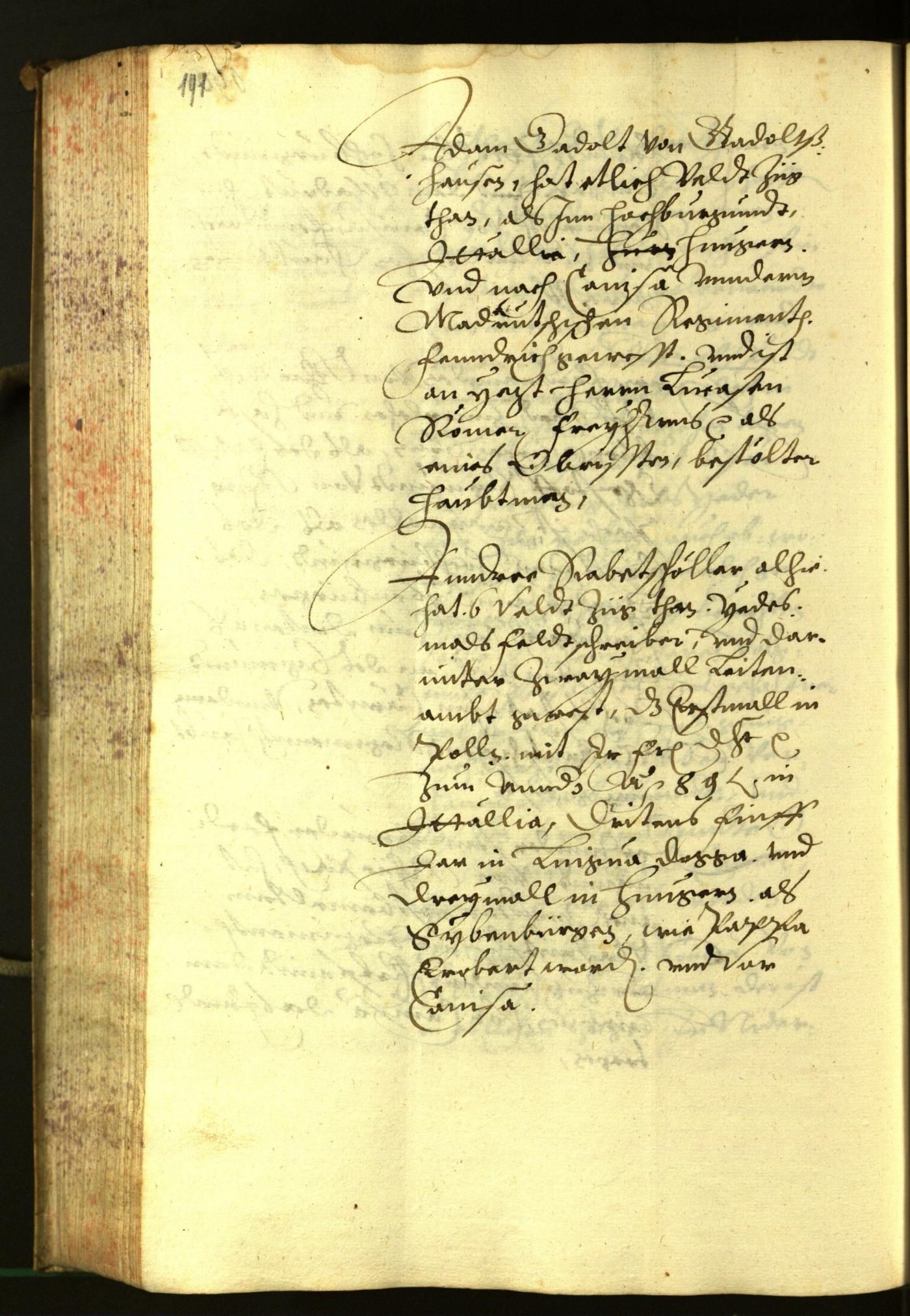 Stadtarchiv Bozen - BOhisto Ratsprotokoll 1603 