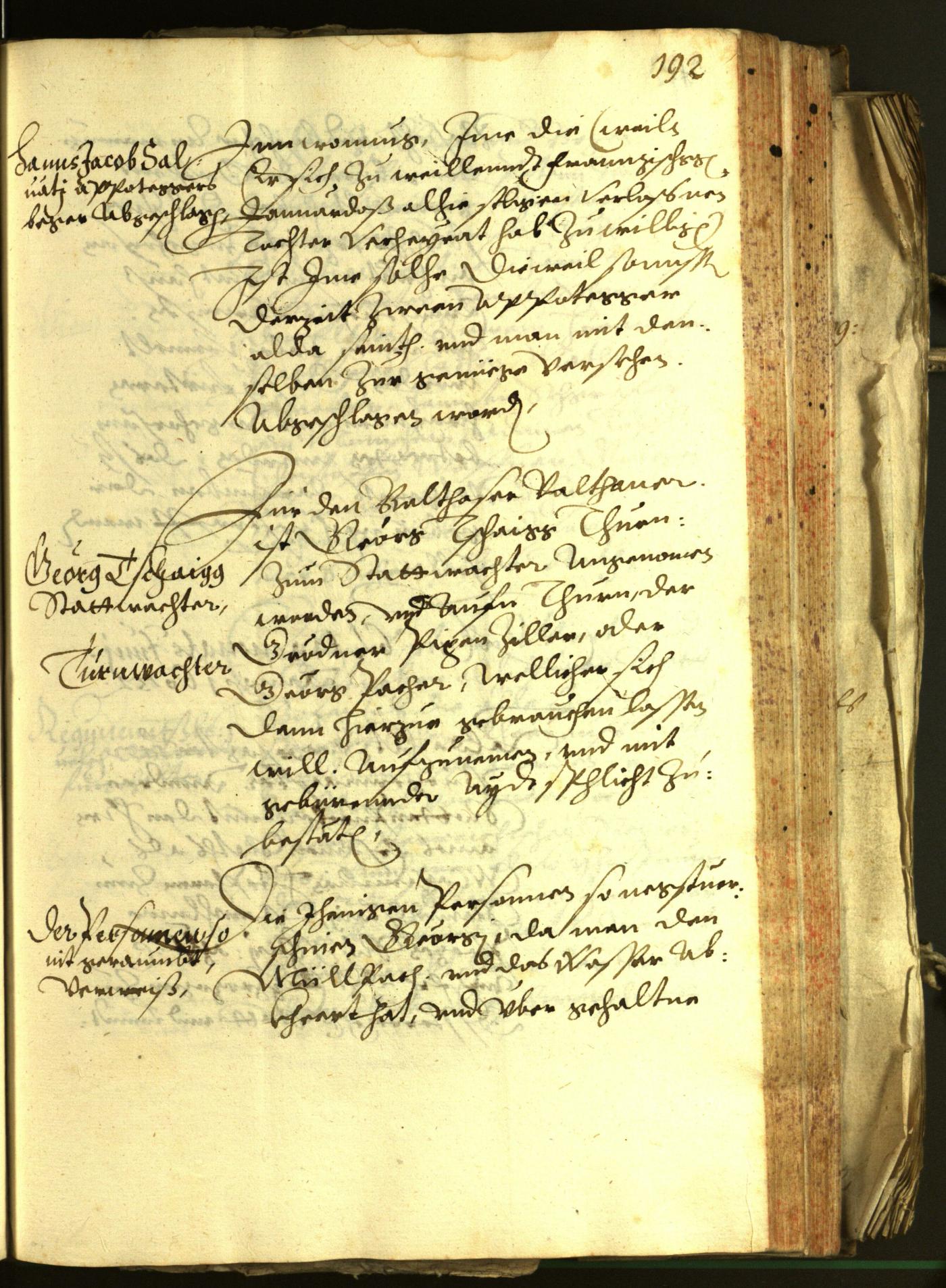 Civic Archives of Bozen-Bolzano - BOhisto Minutes of the council 1603 