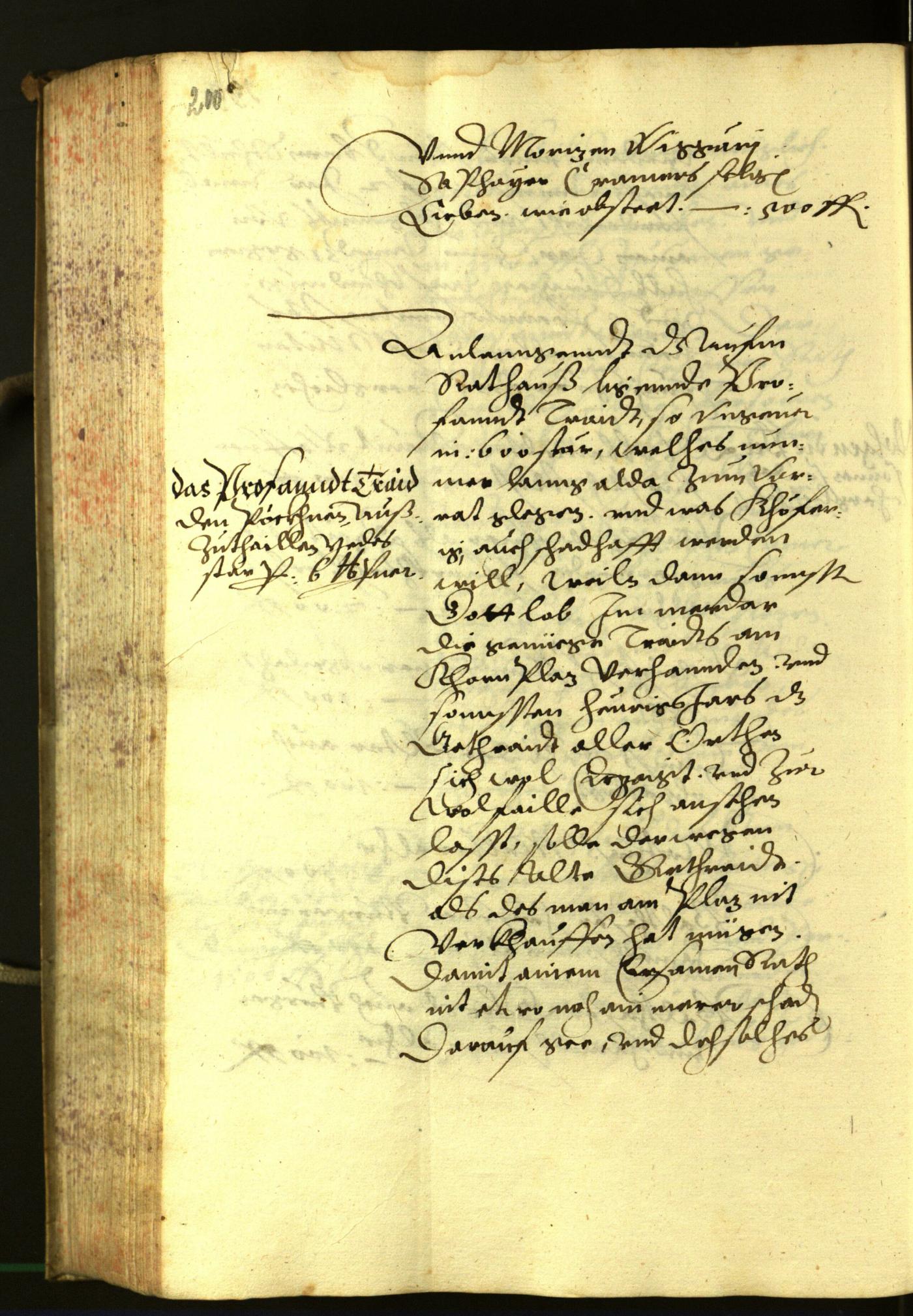 Civic Archives of Bozen-Bolzano - BOhisto Minutes of the council 1603 