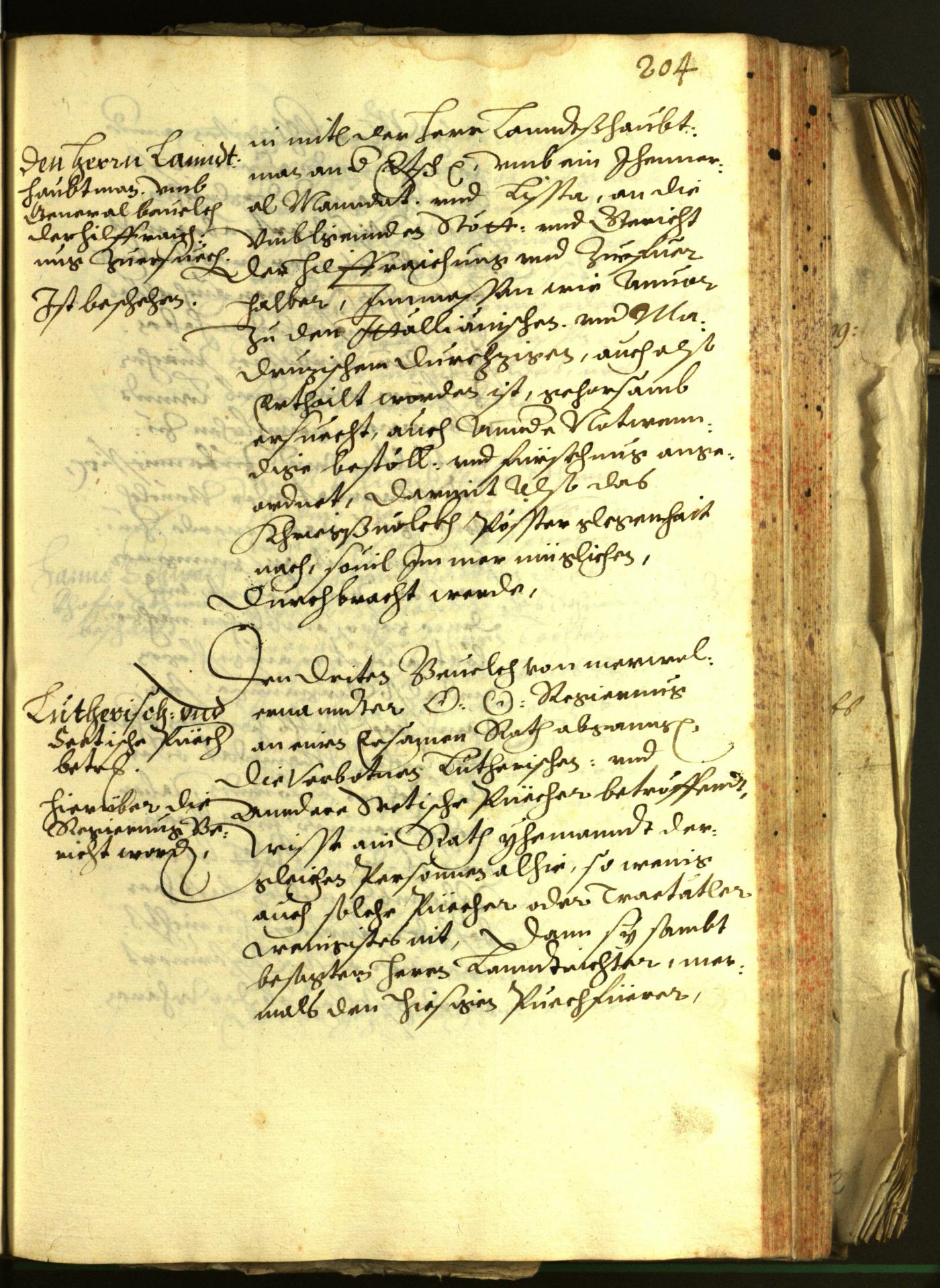 Stadtarchiv Bozen - BOhisto Ratsprotokoll 1603 