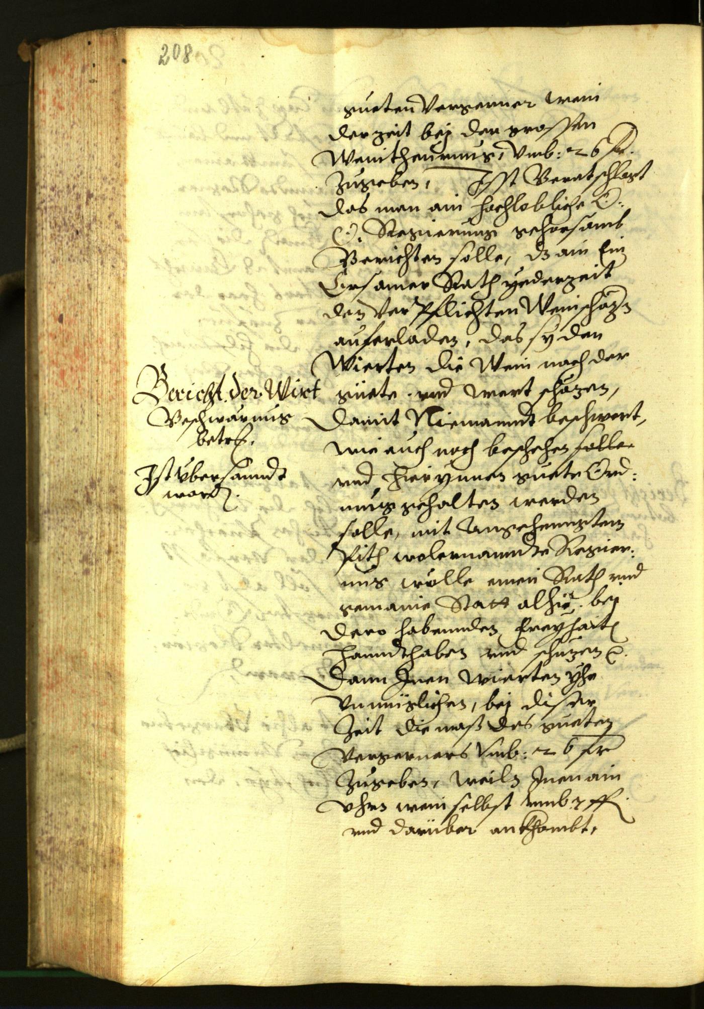 Civic Archives of Bozen-Bolzano - BOhisto Minutes of the council 1603 