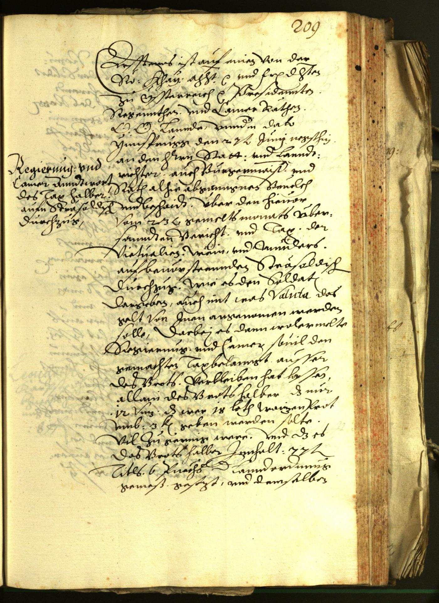 Archivio Storico della Città di Bolzano - BOhisto protocollo consiliare 1603 