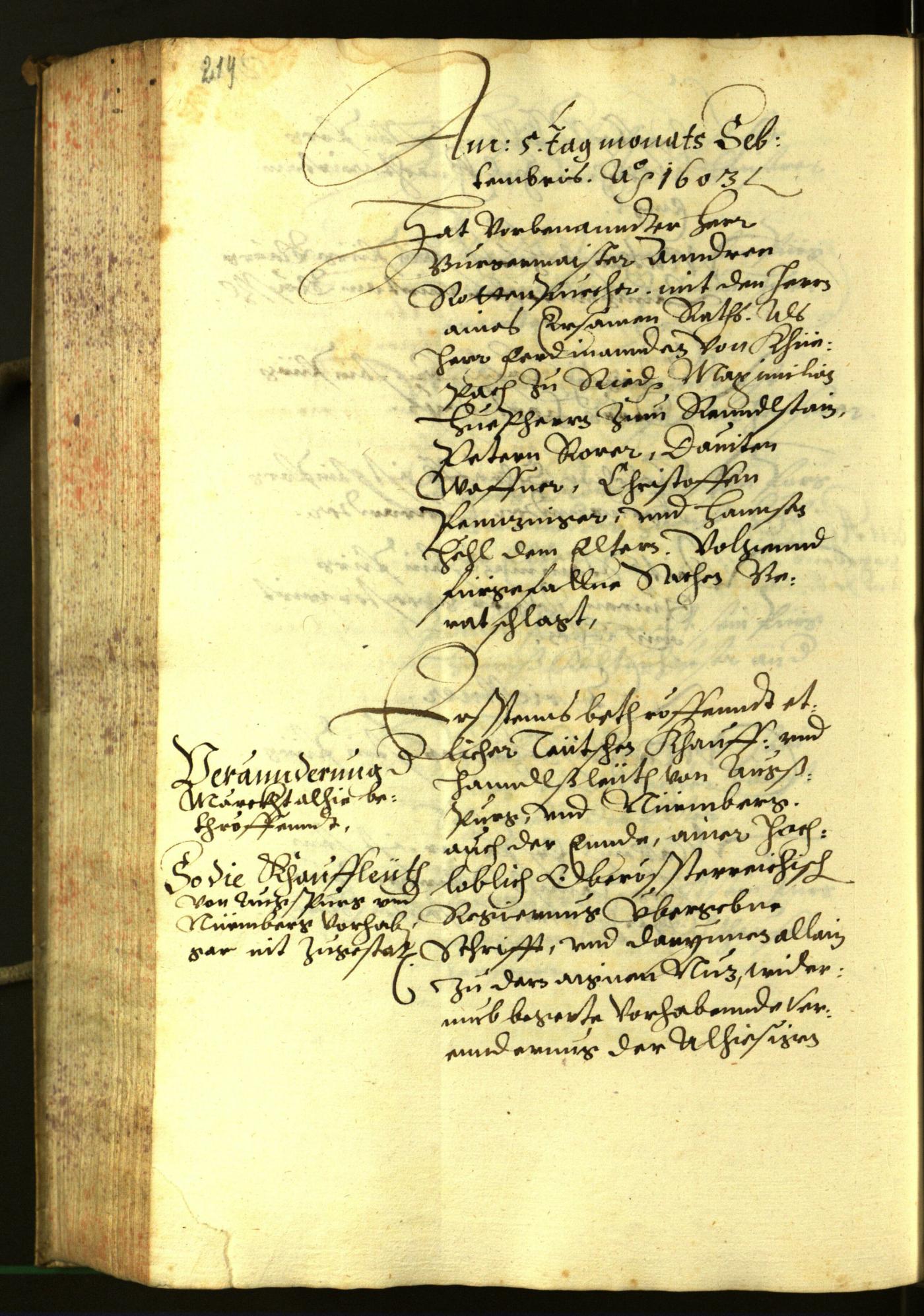 Archivio Storico della Città di Bolzano - BOhisto protocollo consiliare 1603 