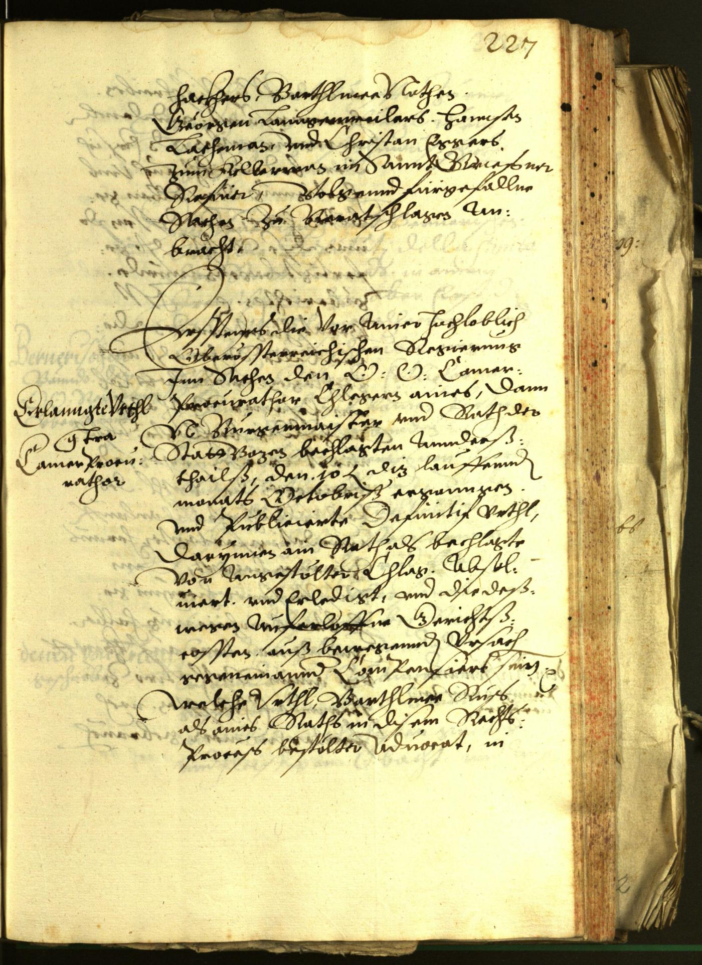 Stadtarchiv Bozen - BOhisto Ratsprotokoll 1603 