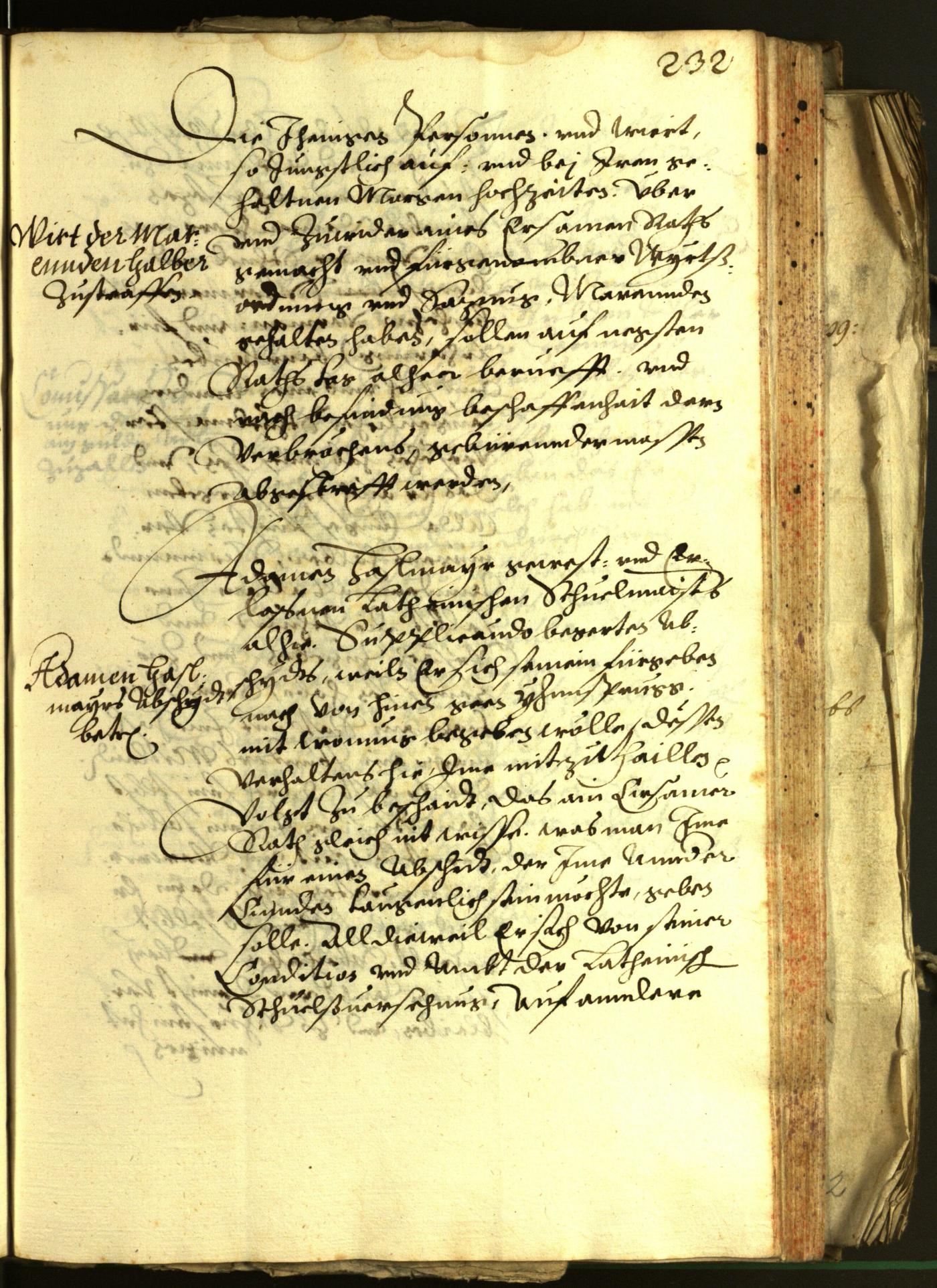 Stadtarchiv Bozen - BOhisto Ratsprotokoll 1603 