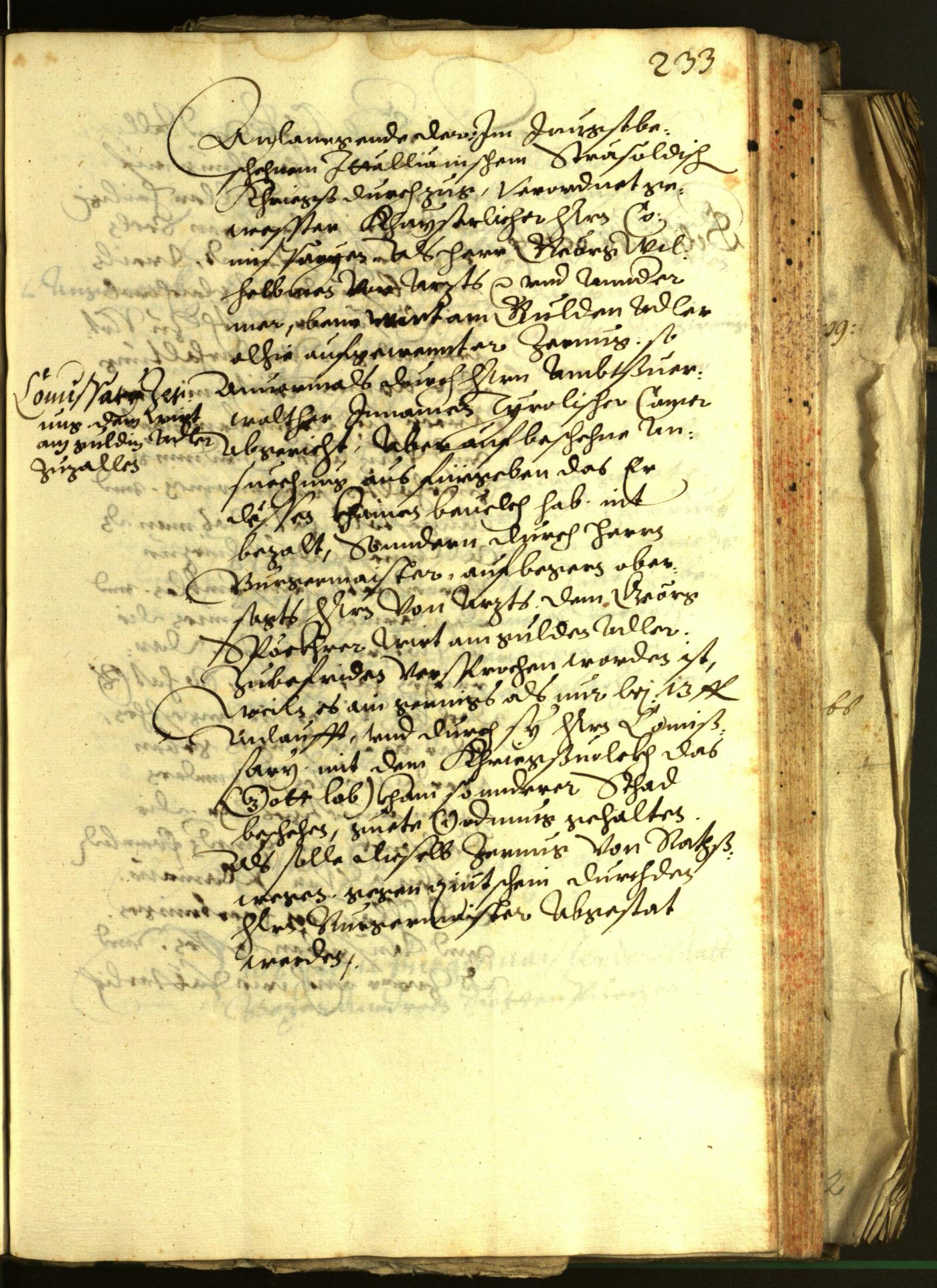 Civic Archives of Bozen-Bolzano - BOhisto Minutes of the council 1603 