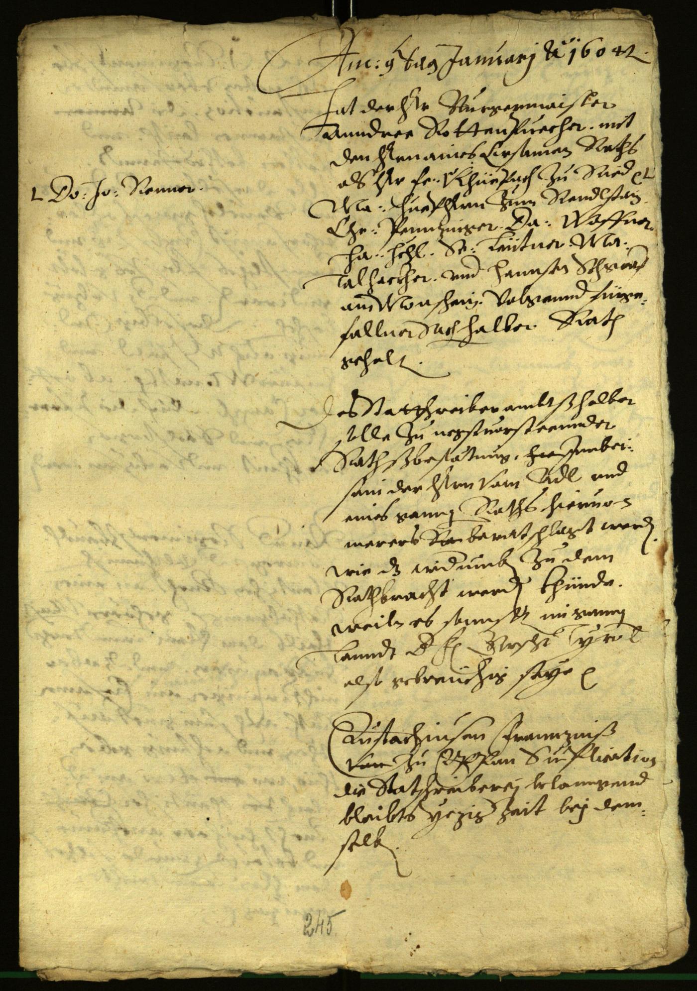 Civic Archives of Bozen-Bolzano - BOhisto Minutes of the council 1603 