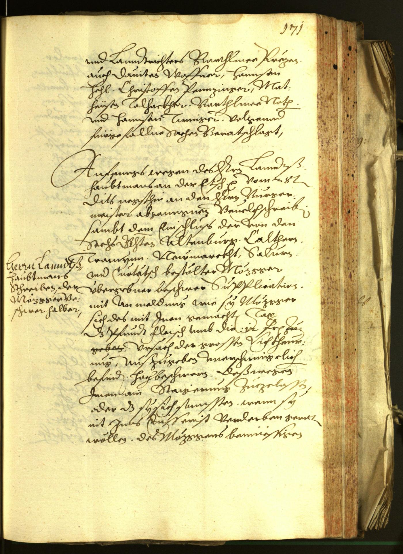 Stadtarchiv Bozen - BOhisto Ratsprotokoll 1603 