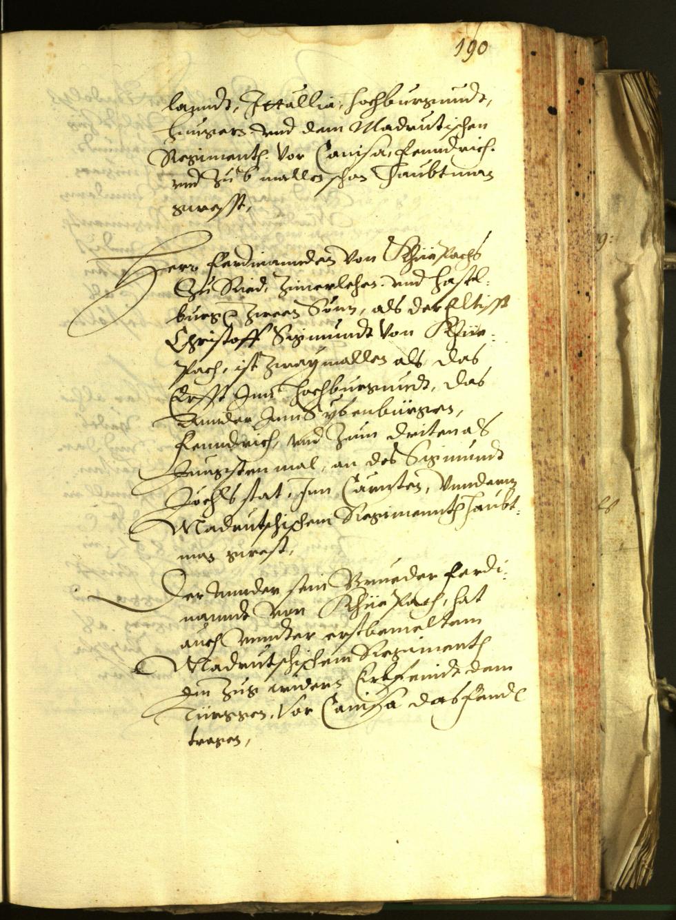 Civic Archives of Bozen-Bolzano - BOhisto Minutes of the council 1603 