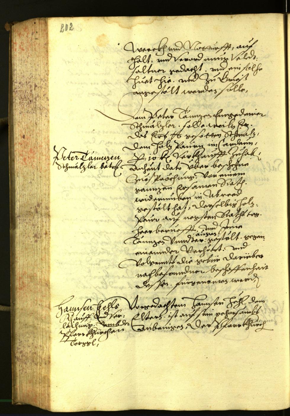 Archivio Storico della Città di Bolzano - BOhisto protocollo consiliare 1603 