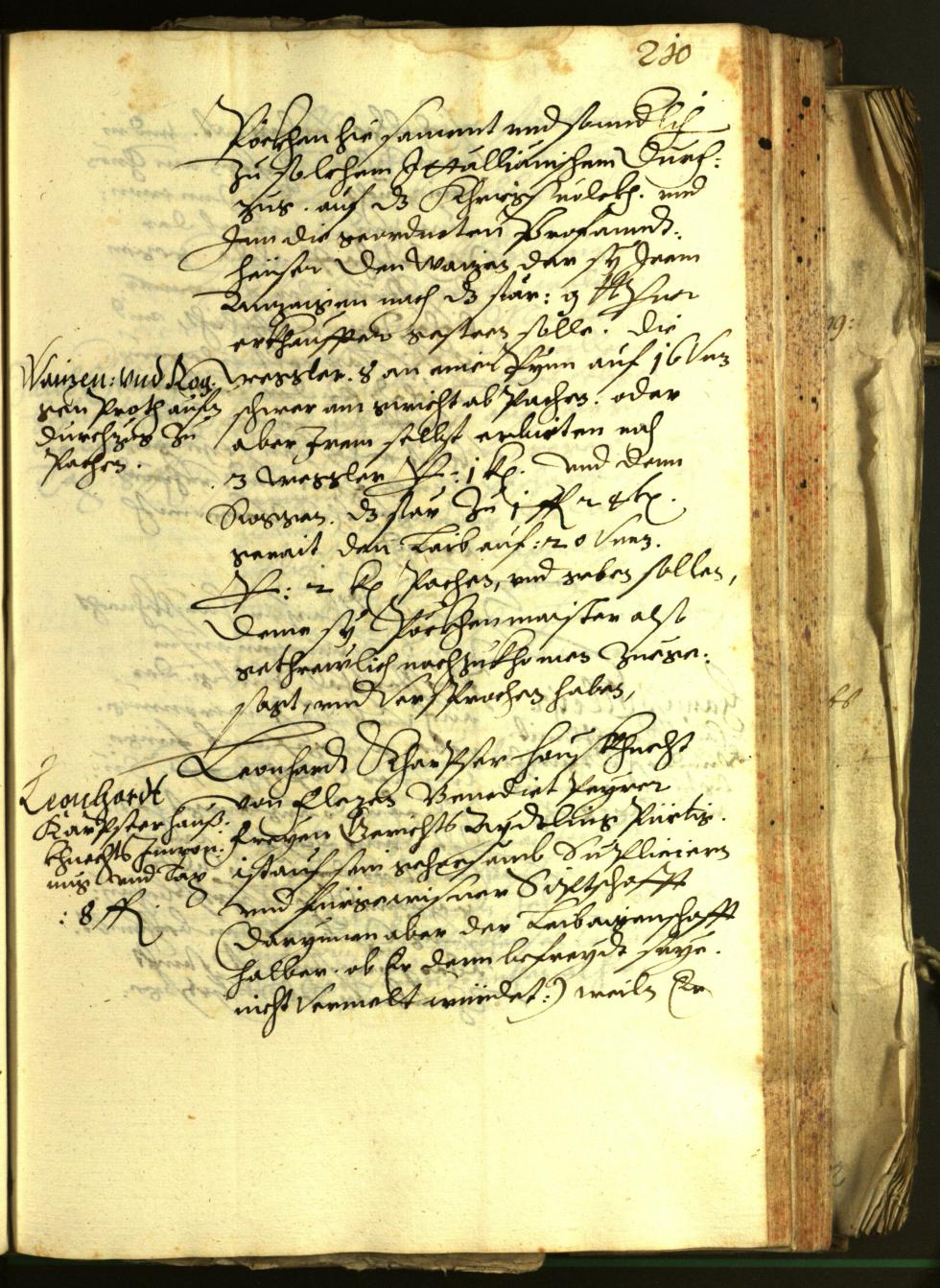 Stadtarchiv Bozen - BOhisto Ratsprotokoll 1603 