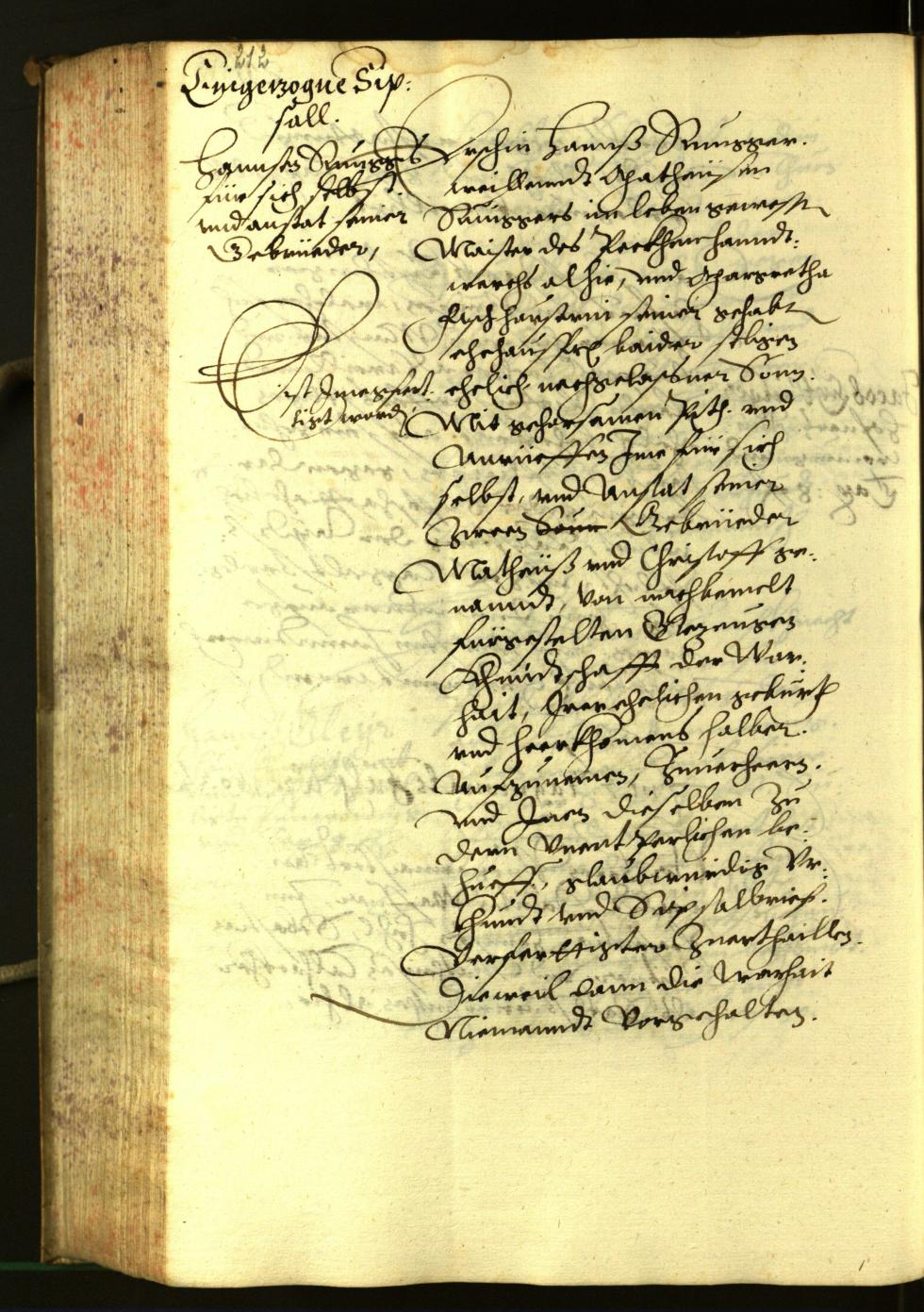 Archivio Storico della Città di Bolzano - BOhisto protocollo consiliare 1603 