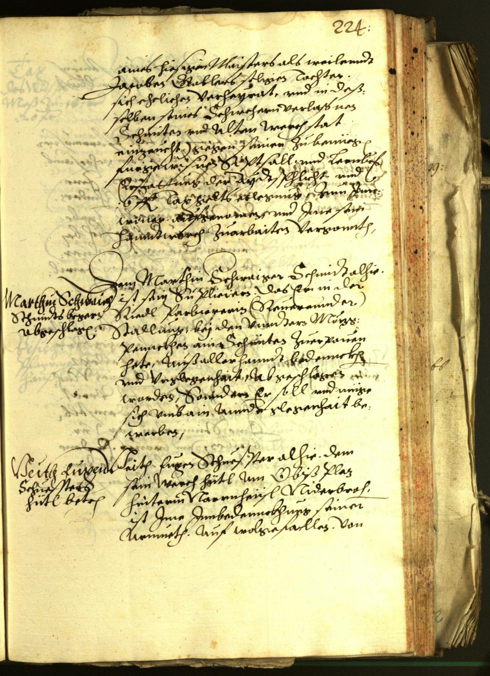 Stadtarchiv Bozen - BOhisto Ratsprotokoll 1603 