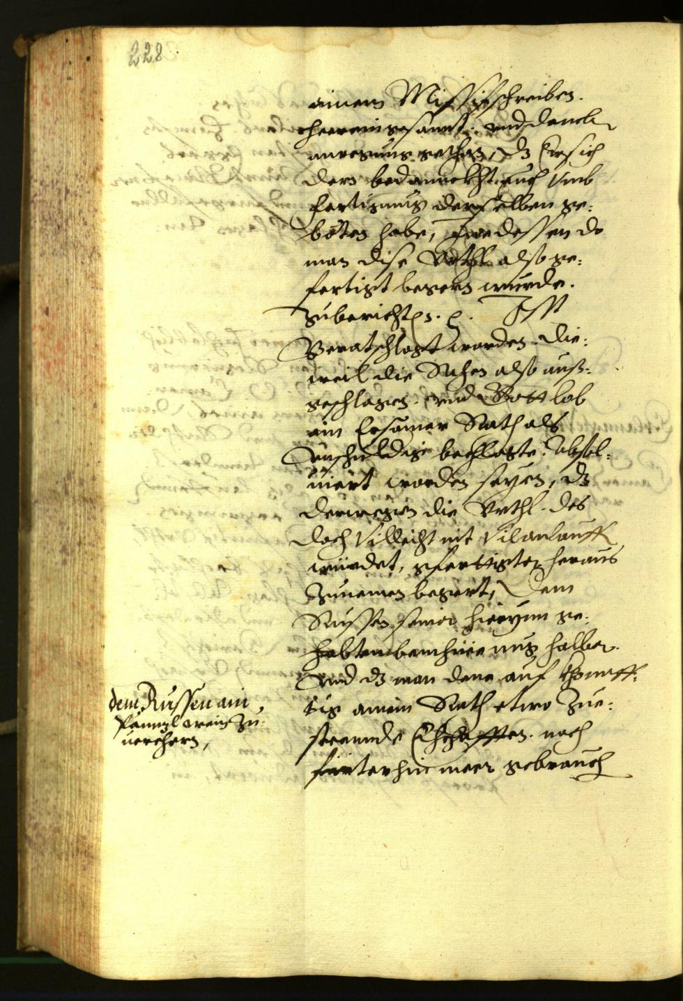 Stadtarchiv Bozen - BOhisto Ratsprotokoll 1603 