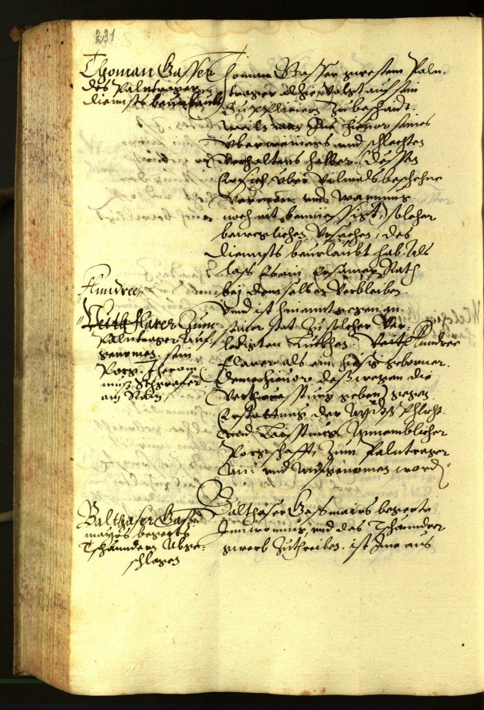 Civic Archives of Bozen-Bolzano - BOhisto Minutes of the council 1603 