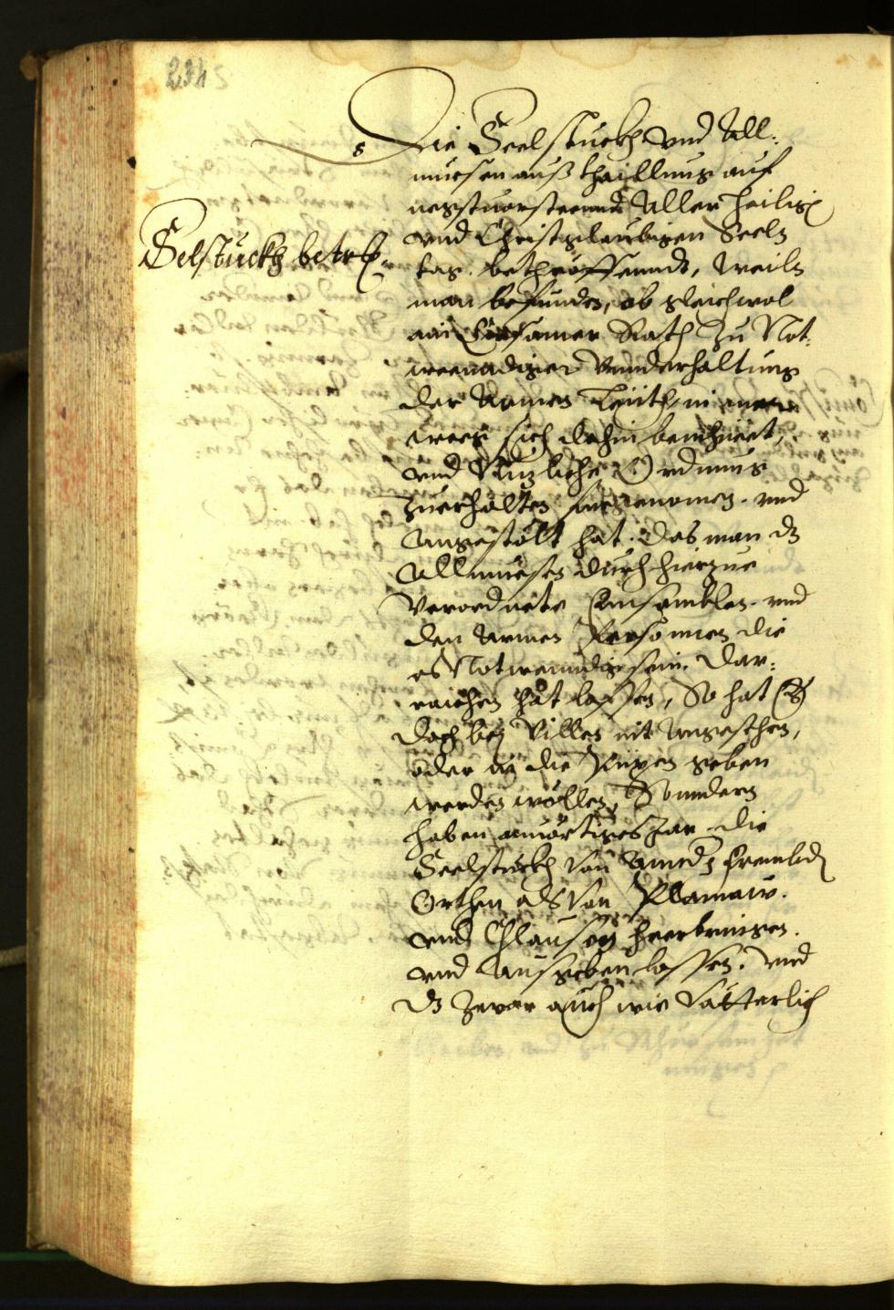 Archivio Storico della Città di Bolzano - BOhisto protocollo consiliare 1603 