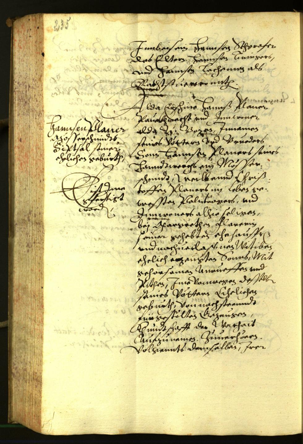 Stadtarchiv Bozen - BOhisto Ratsprotokoll 1603 