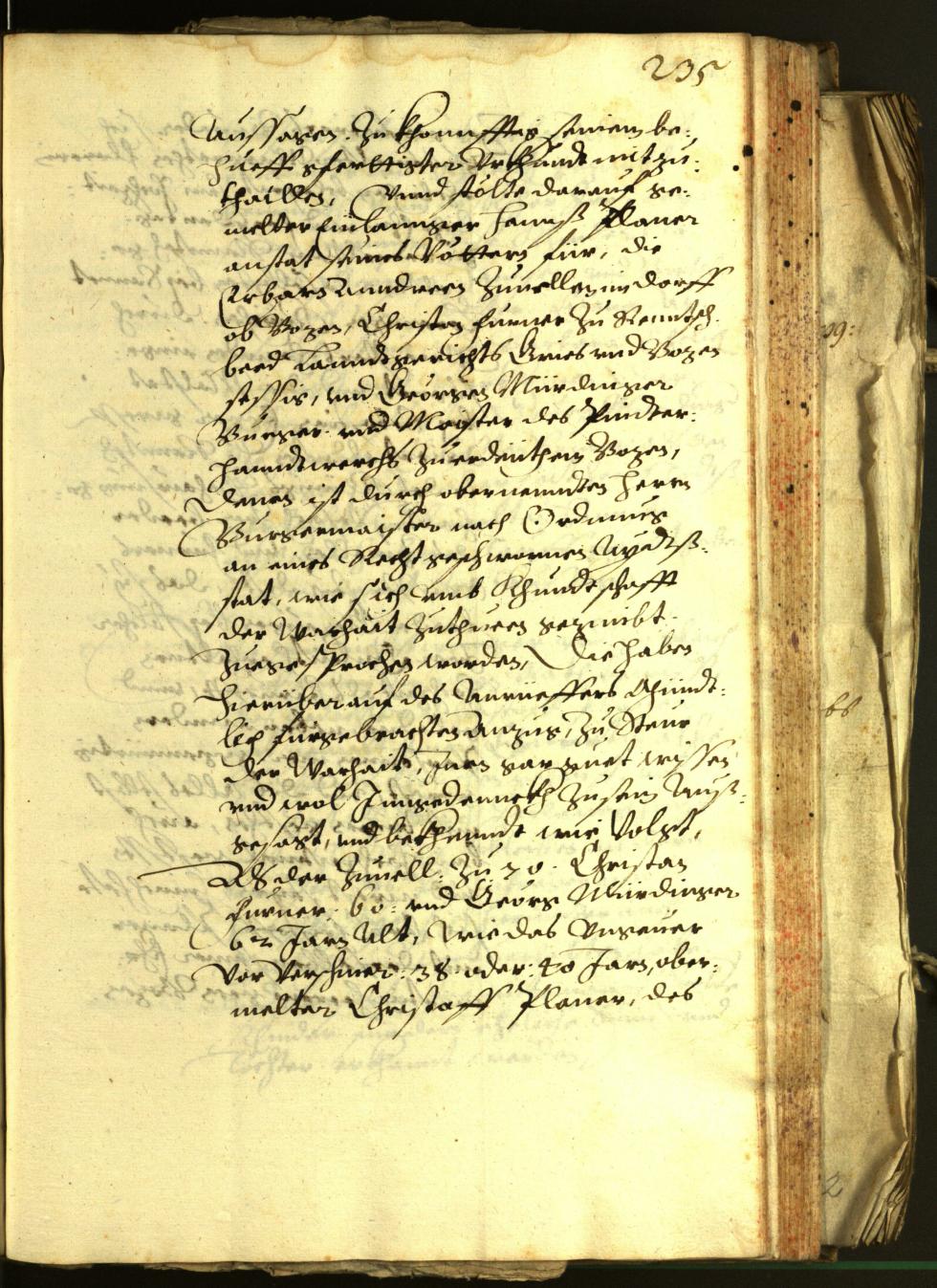 Stadtarchiv Bozen - BOhisto Ratsprotokoll 1603 