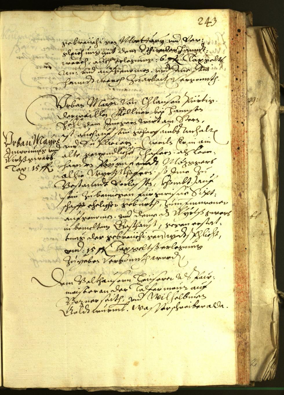 Archivio Storico della Città di Bolzano - BOhisto protocollo consiliare 1603 