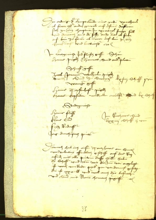 Civic Archives of Bozen-Bolzano - BOhisto Minutes of the council 1474 
