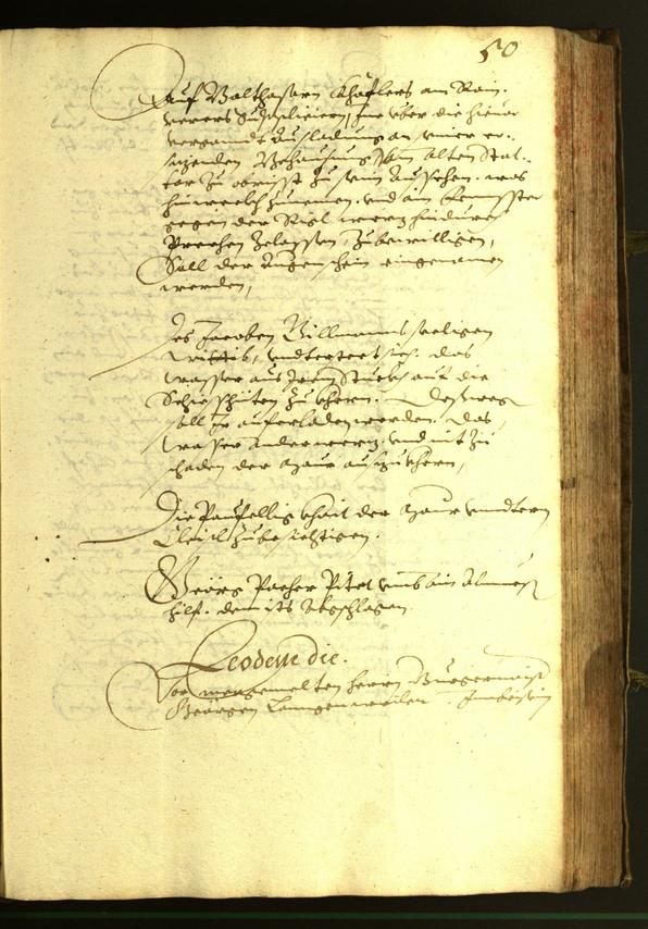 Civic Archives of Bozen-Bolzano - BOhisto Minutes of the council 1606 