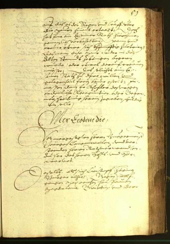 Civic Archives of Bozen-Bolzano - BOhisto Minutes of the council 1606 