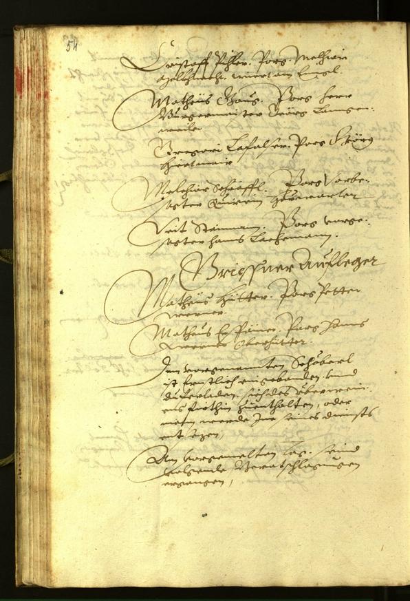 Civic Archives of Bozen-Bolzano - BOhisto Minutes of the council 1606 