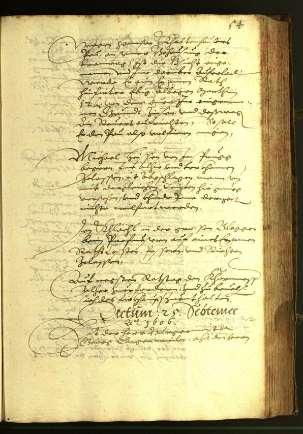 Civic Archives of Bozen-Bolzano - BOhisto Minutes of the council 1606 