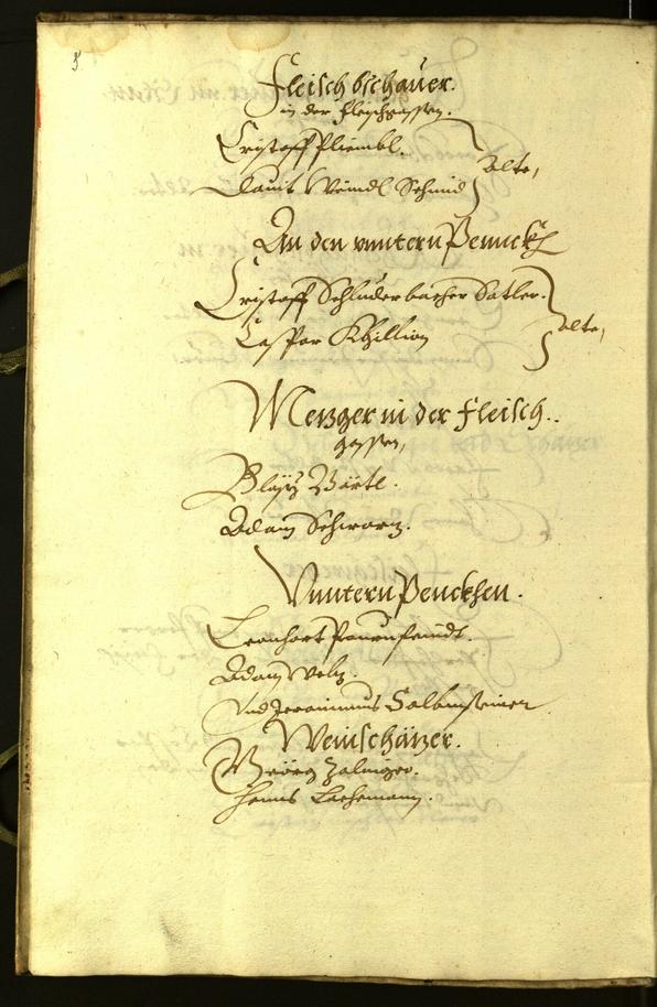 Stadtarchiv Bozen - BOhisto Ratsprotokoll 1606 