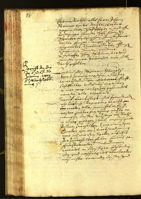 Civic Archives of Bozen-Bolzano - BOhisto Minutes of the council 1606 