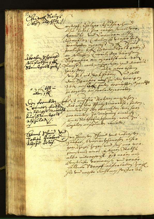 Civic Archives of Bozen-Bolzano - BOhisto Minutes of the council 1606 