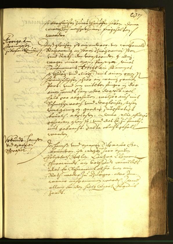 Civic Archives of Bozen-Bolzano - BOhisto Minutes of the council 1606 