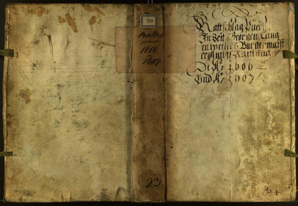 Civic Archives of Bozen-Bolzano - BOhisto Minutes of the council 1606 