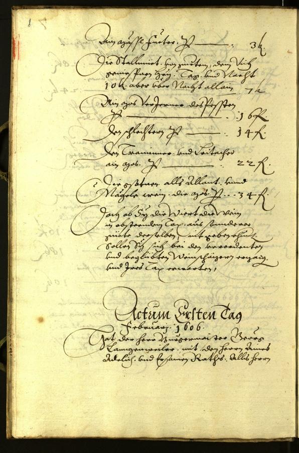 Civic Archives of Bozen-Bolzano - BOhisto Minutes of the council 1606 