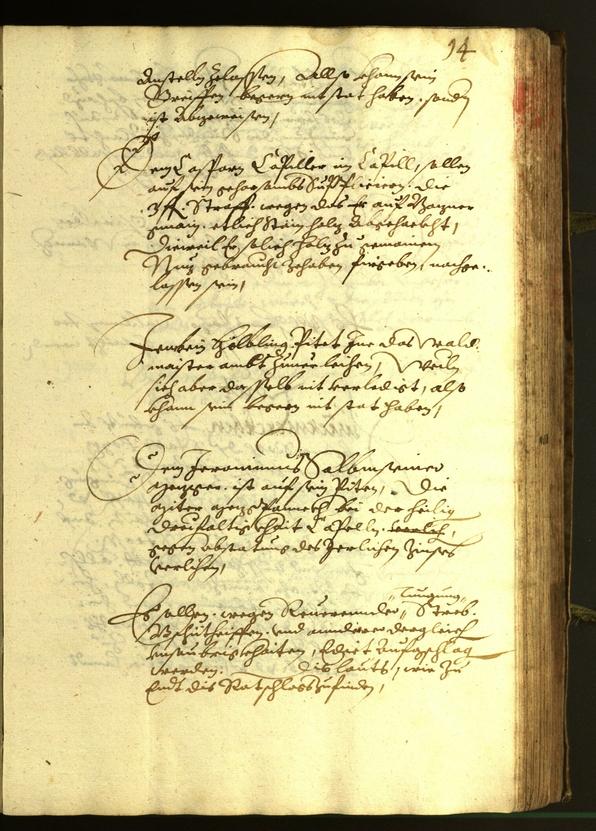 Civic Archives of Bozen-Bolzano - BOhisto Minutes of the council 1606 