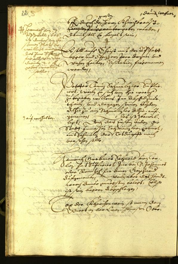 Civic Archives of Bozen-Bolzano - BOhisto Minutes of the council 1606 